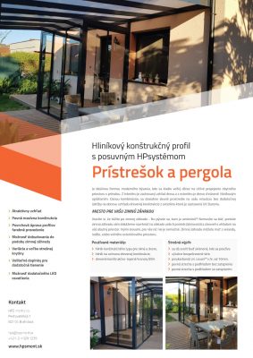 Prístrešok a pergola - realizácia